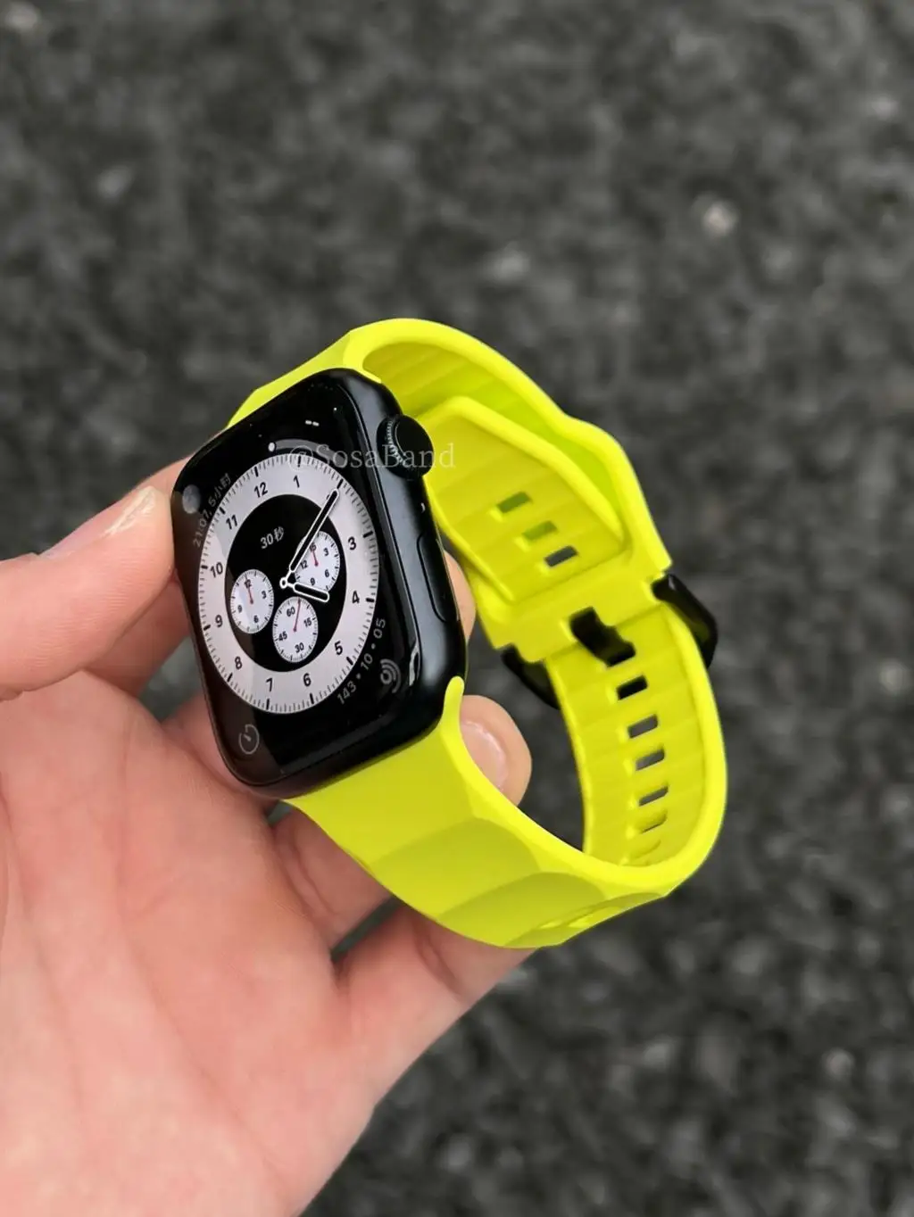 SosaBand Corrugated square buckle sports silicone for Apple watch strap S10AppleWatch789iwatch
SosaBand Corrugated square buckle sports silicone for Apple watch strap S10AppleWatch789iwatch