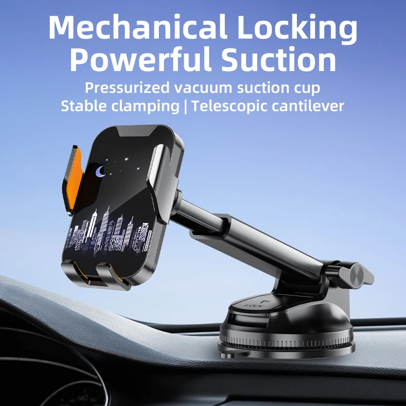 Universal Car Phone Holder One Hand Operation Car Mount Phone Holder Car Cell Phone Stand for iPhone 17 16 Samsung Huawei Xiaomi
Universal Car Phone Holder One Hand Operation Car Mount Phone Holder Car Cell Phone Stand for iPhone 17 16 Samsung Huawei Xiaomi