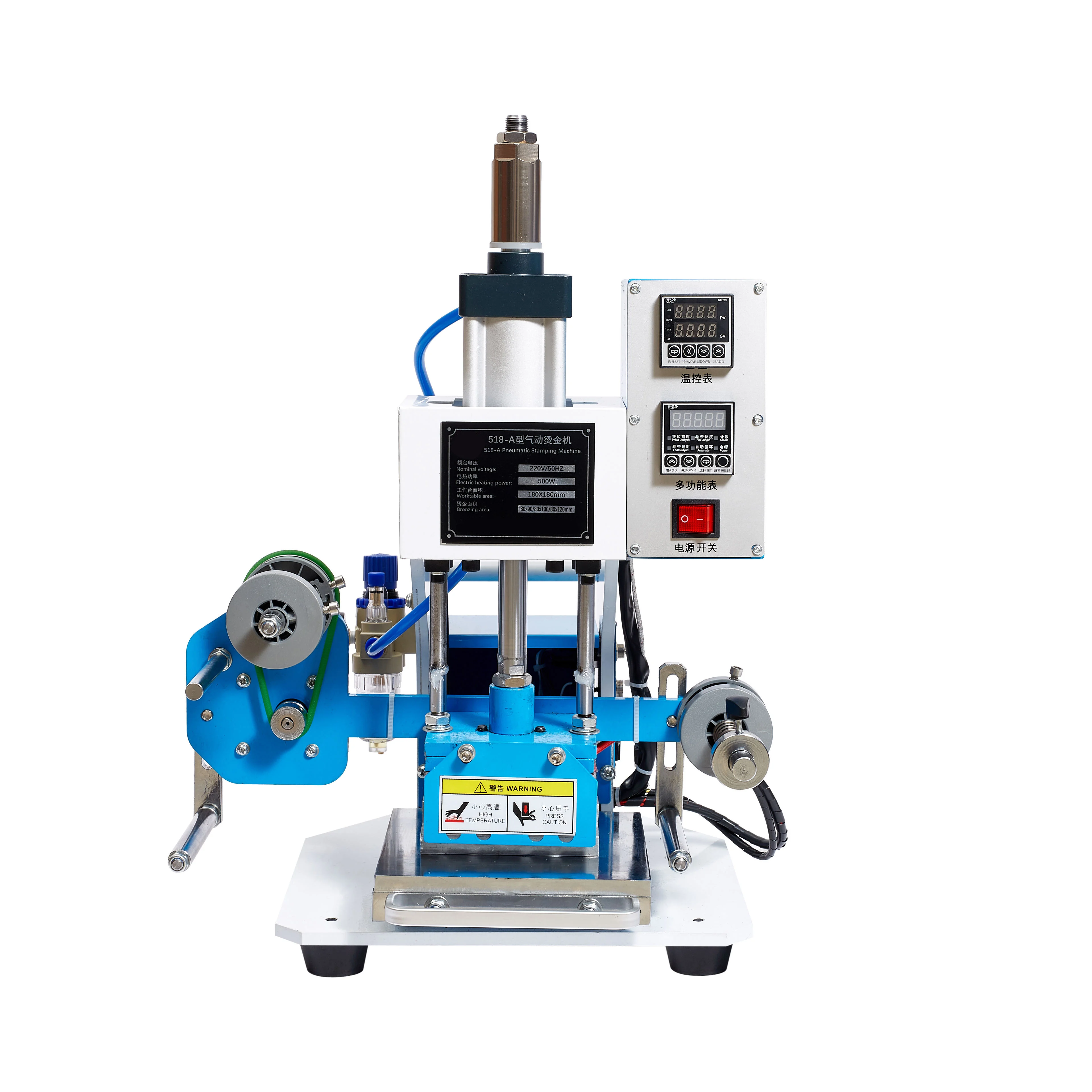 Hot Foil Stamping Machine for Leather Hot Stamping Press Leather Hot Foil Stamping Machine 518-B Automatic Entry and Exit
Hot Foil Stamping Machine for Leather Hot Stamping Press Leather Hot Foil Stamping Machine 518-B Automatic Entry and Exit