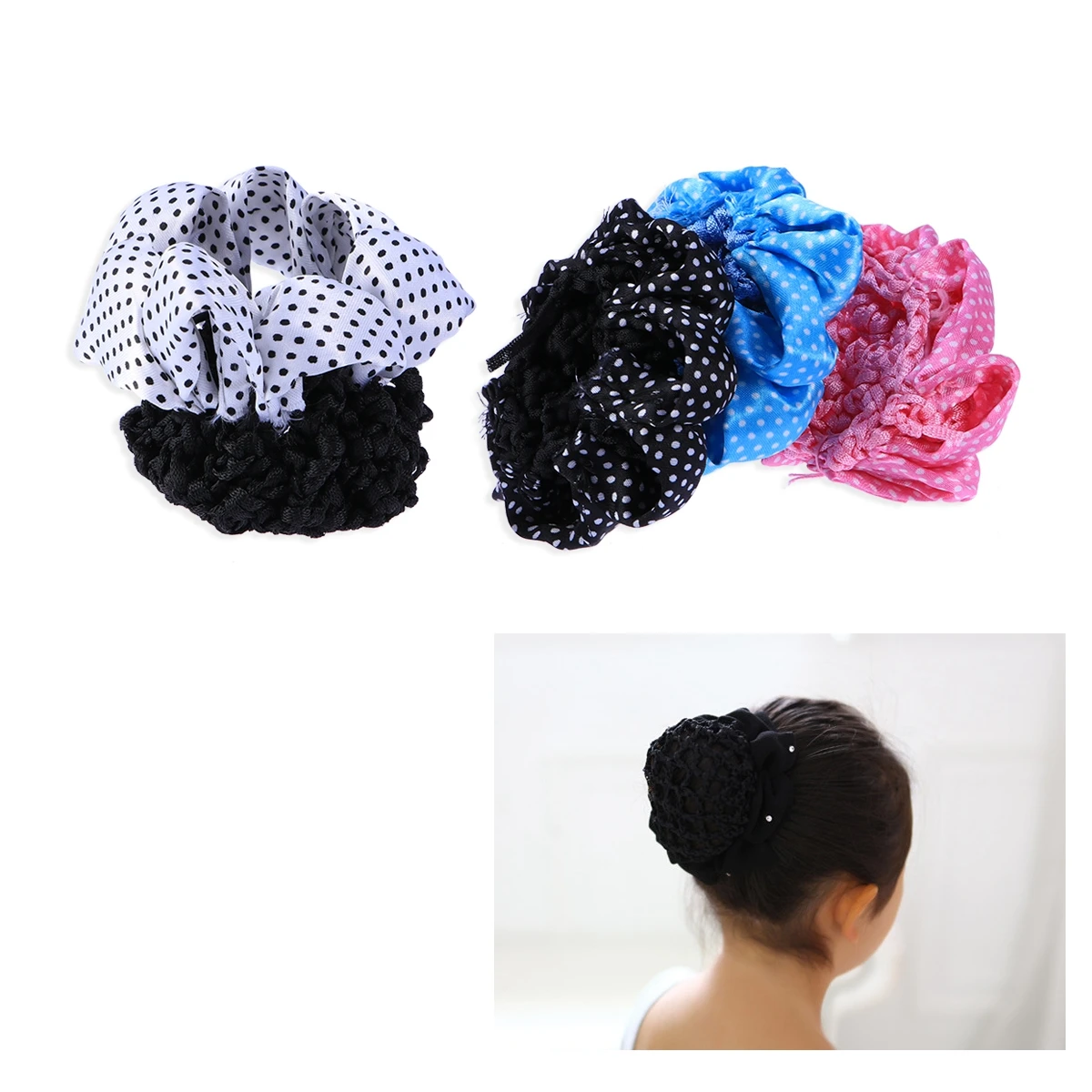 4pcs HairSnood BunNets RuffledSatin Headband DurableUse FormalDancing SummerProtection HairCare StylingTool
4pcs HairSnood BunNets RuffledSatin Headband DurableUse FormalDancing SummerProtection HairCare StylingTool