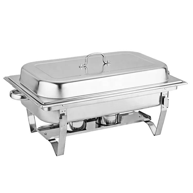 Hufa Economy Folding Chafer Oblong Deluxe Stainless Steel Chafing Dish with Cover and Handle for Food Warming
Hufa Economy Folding Chafer Oblong Deluxe Stainless Steel Chafing Dish with Cover and Handle for Food Warming
