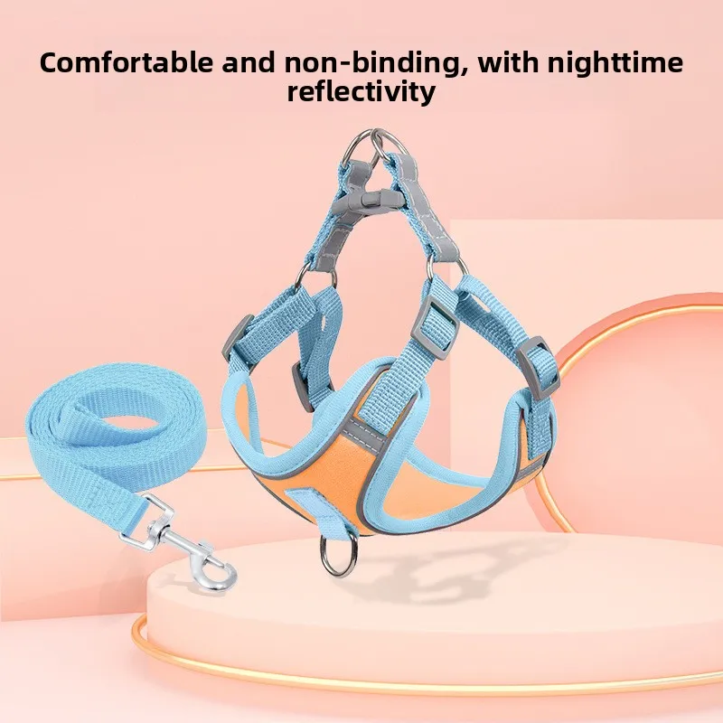 Cat Harness Vest Walking Lead Leash for Puppy Dogs Collar Polyester Adjustable Mesh Dog Harness for Small Medium Pet Accessories
Cat Harness Vest Walking Lead Leash for Puppy Dogs Collar Polyester Adjustable Mesh Dog Harness for Small Medium Pet Accessories