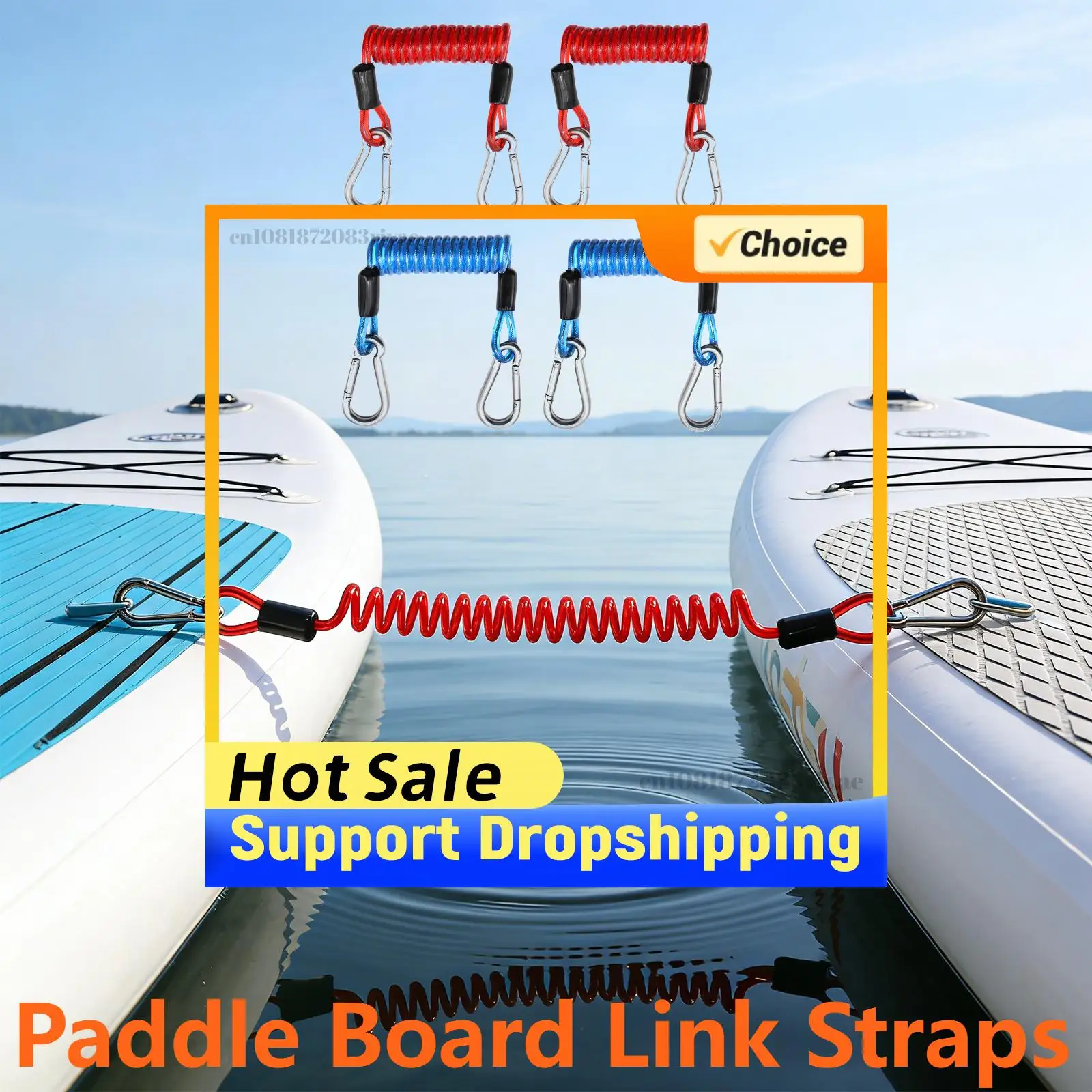 Paddle Board Link Straps 2PCS TPU Material 304 SS Connector Ring Clip D Ring Fix for Inflatable SUP Seat Kayak Anti-Lost Lanyard
Paddle Board Link Straps 2PCS TPU Material 304 SS Connector Ring Clip D Ring Fix for Inflatable SUP Seat Kayak Anti-Lost Lanyard
