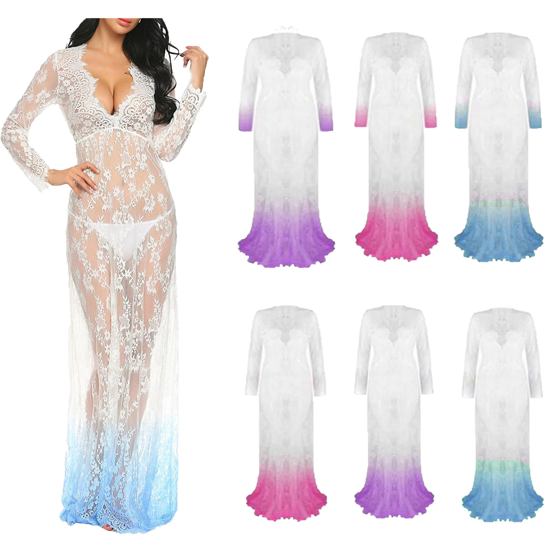 Plus Size Maternity Photography Props Maxi Maternity Gradient Lace Maternity Dress Fancy Shooting Photo Summer Pregnant Dress
Plus Size Maternity Photography Props Maxi Maternity Gradient Lace Maternity Dress Fancy Shooting Photo Summer Pregnant Dress