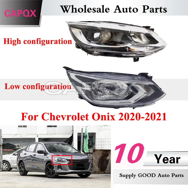 CAPQX Front Bumper Headlight For Chevrolet Onix 2020-2021 Front Head Light Headlamp Head Lamp
CAPQX Front Bumper Headlight For Chevrolet Onix 2020-2021 Front Head Light Headlamp Head Lamp