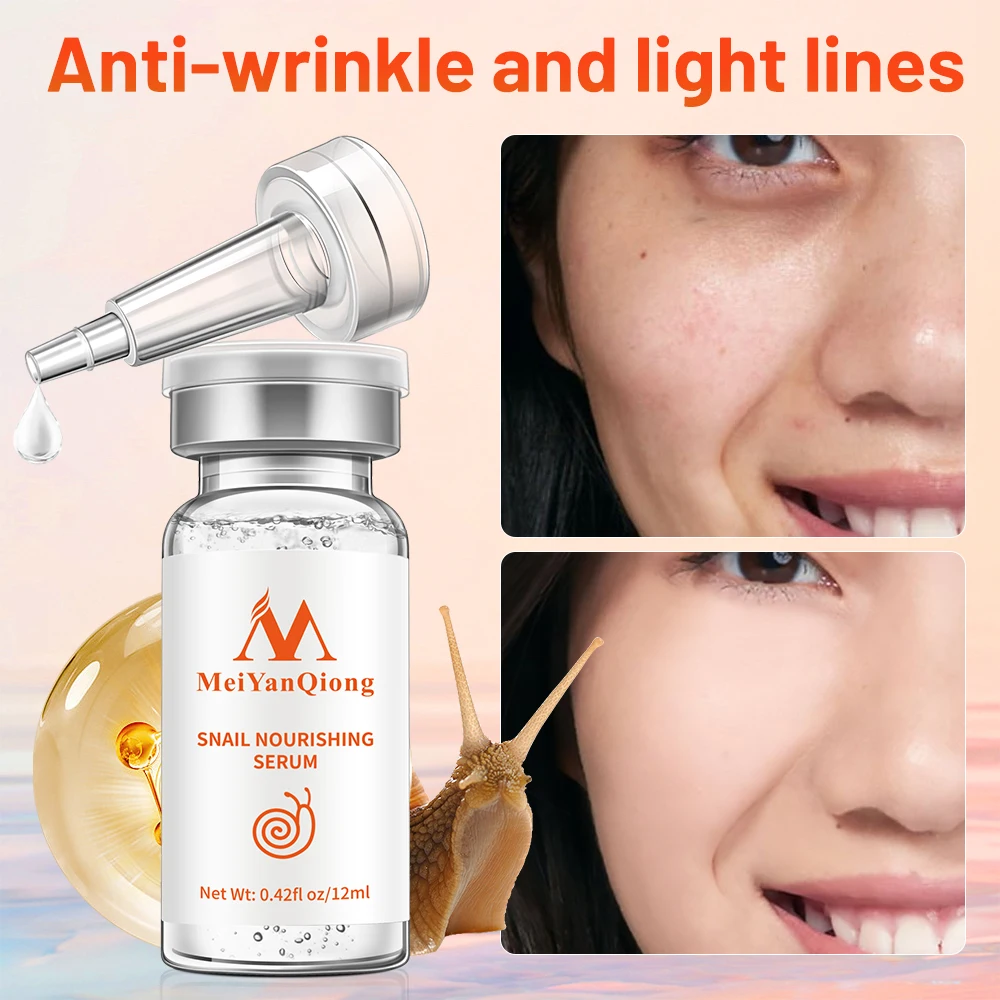 MeiYanQiong Natural Pure Snail Essence Liquid Hyaluronic Acid Whitening Spot Snail Essence Acne Rejuvenation Essence Skin Care
MeiYanQiong Natural Pure Snail Essence Liquid Hyaluronic Acid Whitening Spot Snail Essence Acne Rejuvenation Essence Skin Care
