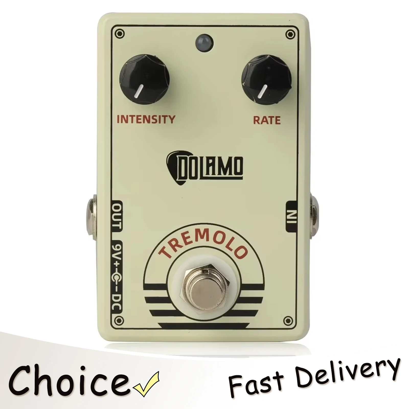 Dolamo D-13 Tremolo Electric Guitar Effect Pedal Vintage Tremolo Sound Intensity And Rate Controls Electric Guitarra Accessories
Dolamo D-13 Tremolo Electric Guitar Effect Pedal Vintage Tremolo Sound Intensity And Rate Controls Electric Guitarra Accessories