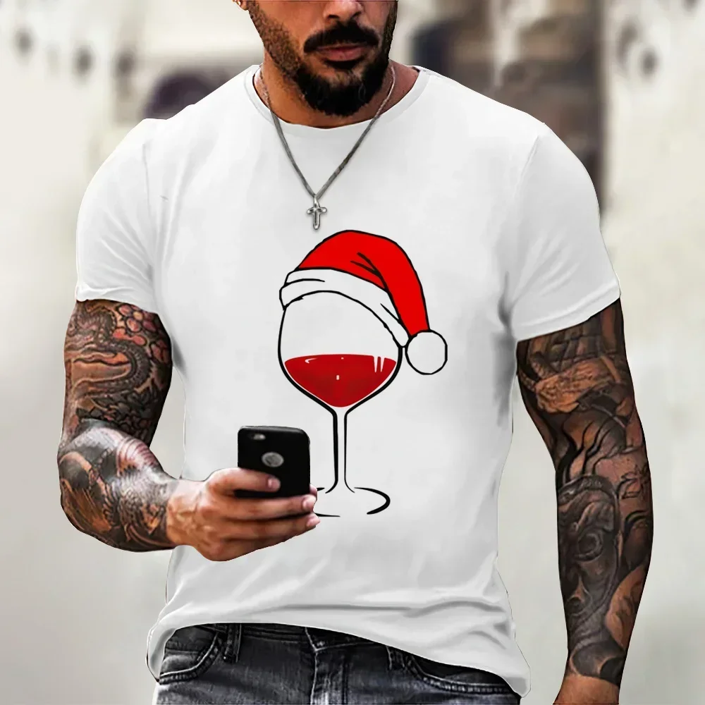 Santa Hat cartoon New Year Harajuku fashion street wear casual trend summer men women universal short-sleeved T-shirt
Santa Hat cartoon New Year Harajuku fashion street wear casual trend summer men women universal short-sleeved T-shirt