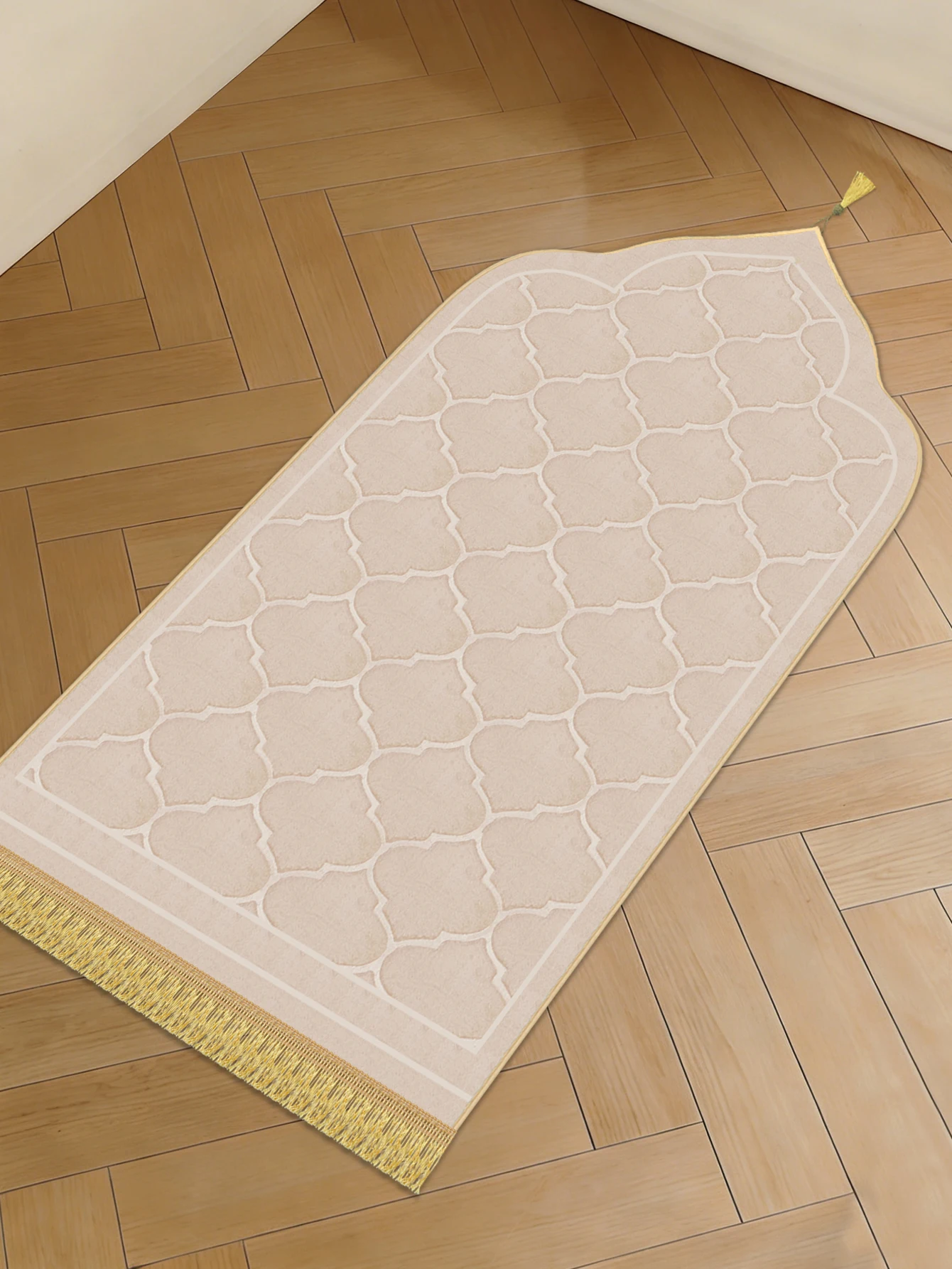 1pc Embossing Thick Prayer Mat Flannel Portable Sponge Anti-Slip Prayer Mat with Tassels Suitable for Muslim Ramadan Worship
1pc Embossing Thick Prayer Mat Flannel Portable Sponge Anti-Slip Prayer Mat with Tassels Suitable for Muslim Ramadan Worship