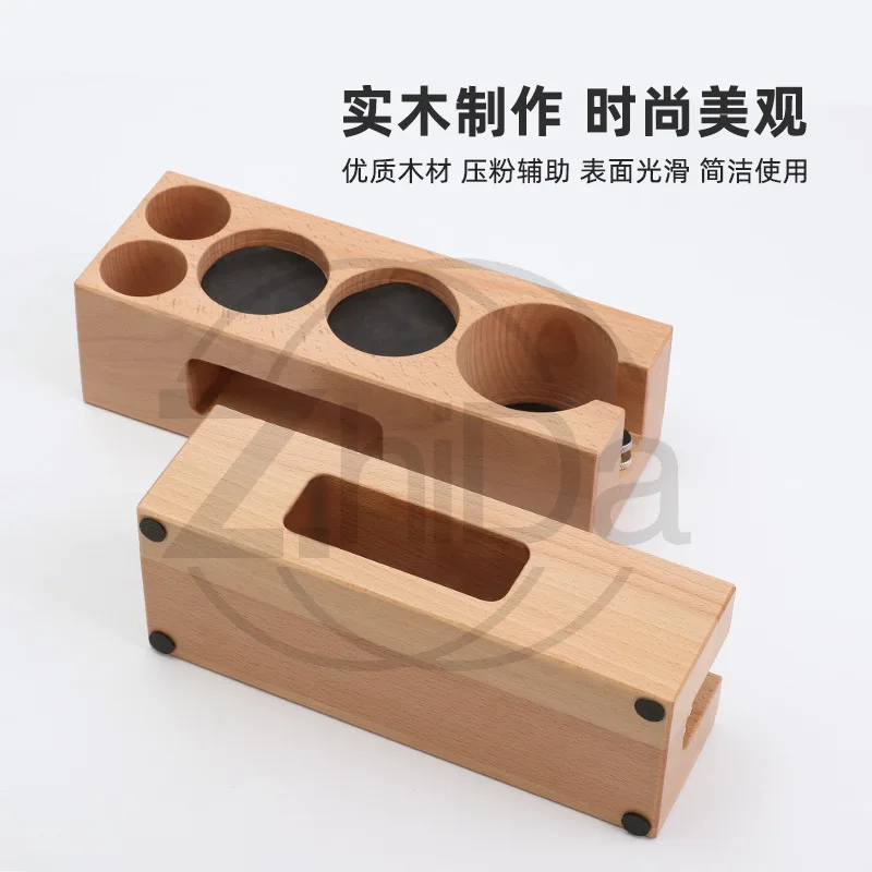 Coffee Tamper Base Holder for Coffee Machine Handle, Wooden Storage Stand and Tamper Pad Organizer
Coffee Tamper Base Holder for Coffee Machine Handle, Wooden Storage Stand and Tamper Pad Organizer