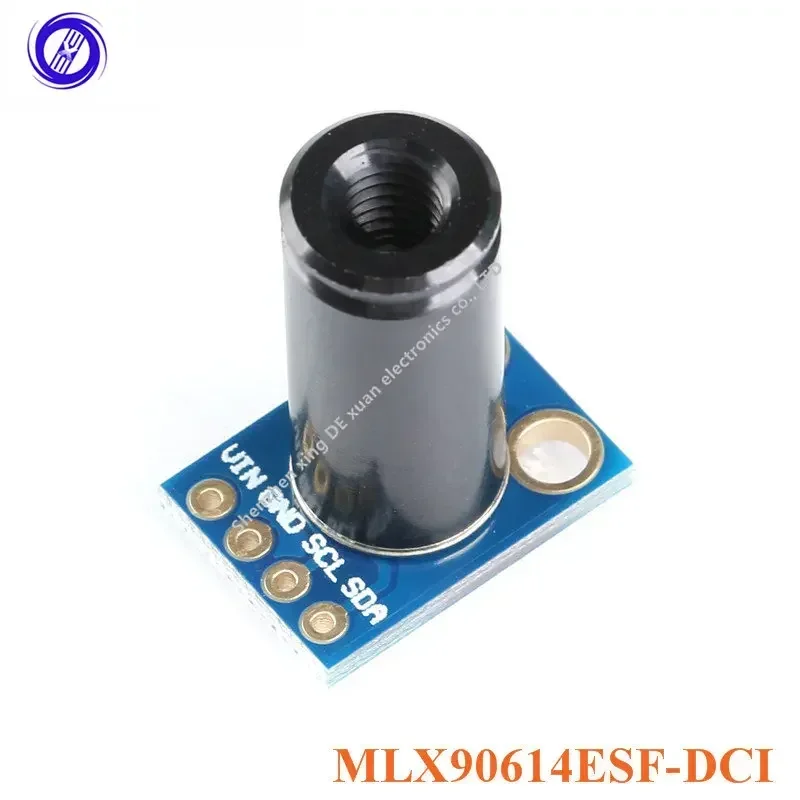1Pcs GY-906 MLX90614 MLX90614ESF-DCI Sensor Module GY-906-DCI High Precision Infrared Temperature Measurement Sensor IIC PWM 
1Pcs GY-906 MLX90614 MLX90614ESF-DCI Sensor Module GY-906-DCI High Precision Infrared Temperature Measurement Sensor IIC PWM