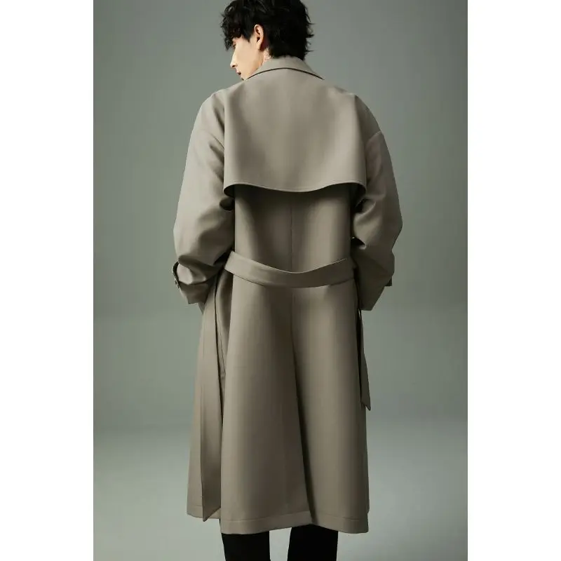 Women Spring New Korean Trench Coat Men's Medium Long Loose
Women Spring New Korean Trench Coat Men's Medium Long Loose