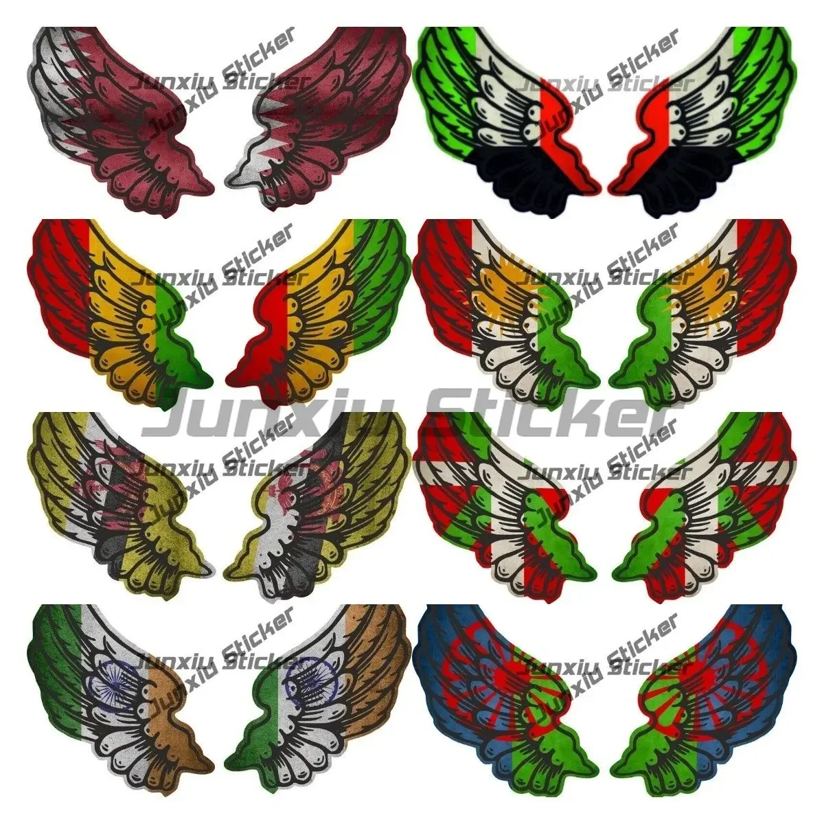 Wings with National Flag Decals Wings Stickers Usa Venezuela South Estonia Flag Wings Decals for Cars Cars Motorcycle Decal
Wings with National Flag Decals Wings Stickers Usa Venezuela South Estonia Flag Wings Decals for Cars Cars Motorcycle Decal