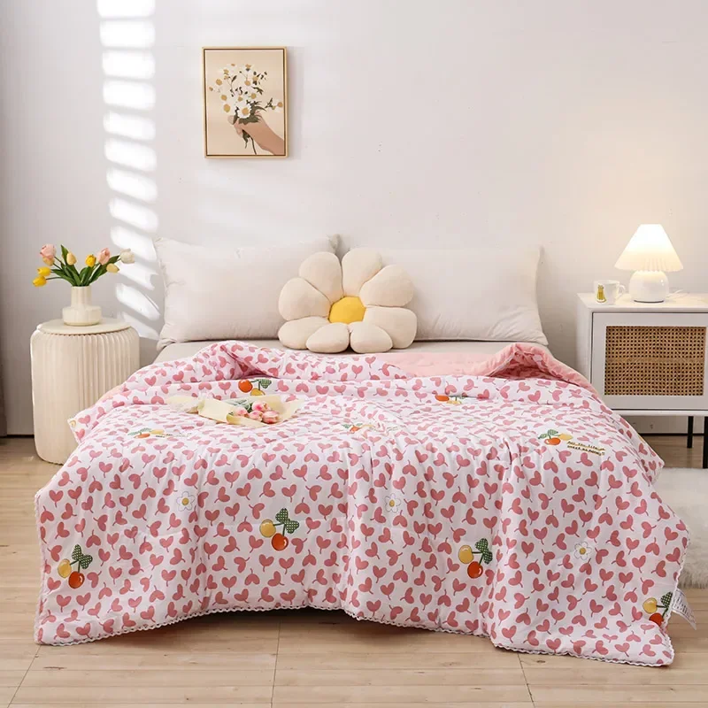 Summer Duvet Thin Quilt Printed Comforter for Home Quilted Blanket Adults Kids Room Bedspread edredones de cama
Summer Duvet Thin Quilt Printed Comforter for Home Quilted Blanket Adults Kids Room Bedspread edredones de cama