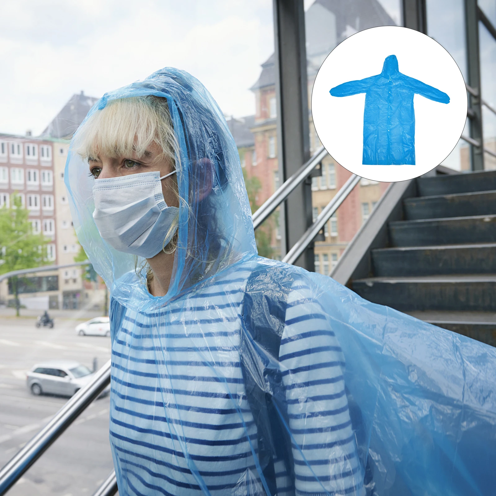 Transparent Sleeved For Women Adults Protection Outdoor Travel Emergency Outdoor Travel Poncho Waterproof Poncho
Transparent Sleeved For Women Adults Protection Outdoor Travel Emergency Outdoor Travel Poncho Waterproof Poncho