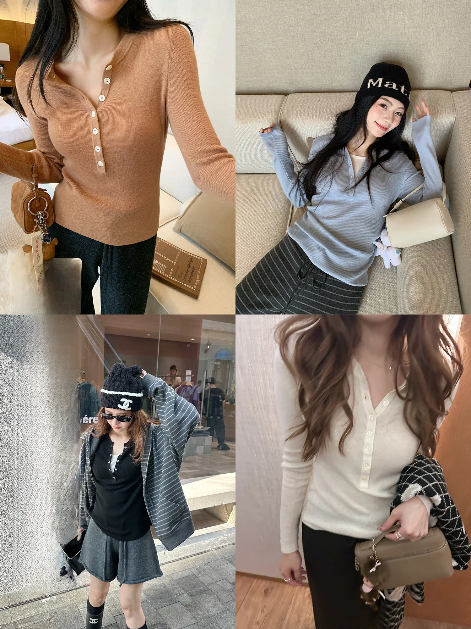 Премиальный вязаный свитер из шерсти с воротником «Хенли», имитация двухслойного дизайна, женский удлиненный базовый слой, повседневный, с V-образным вырезом
Премиальный вязаный свитер из шерсти с воротником «Хенли», имитация двухслойного дизайна, женский удлиненный базовый слой, повседневный, с V-образным вырезом