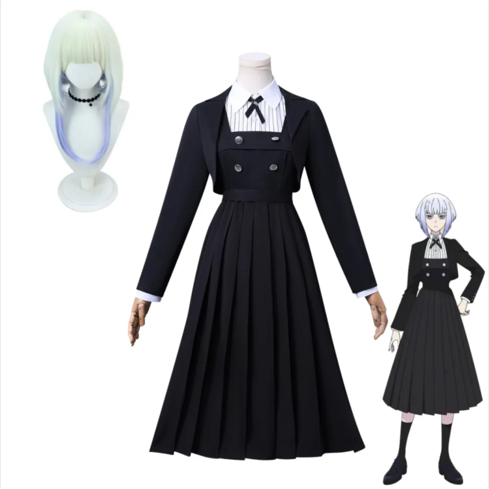 Rock Is A Lady's Modesty Tamaki Shiraya Cosplay Black School Uniform Full Set Adult Women Halloween Comic Con Carnival Outfit
Rock Is A Lady's Modesty Tamaki Shiraya Cosplay Black School Uniform Full Set Adult Women Halloween Comic Con Carnival Outfit