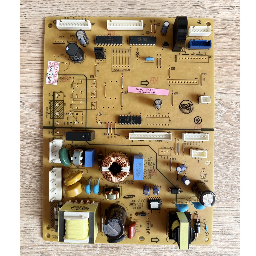 Refrigerator Motherboard, Inverter Control Board, Model Number DA92-00735R, For Samsung, New Original
Refrigerator Motherboard, Inverter Control Board, Model Number DA92-00735R, For Samsung, New Original