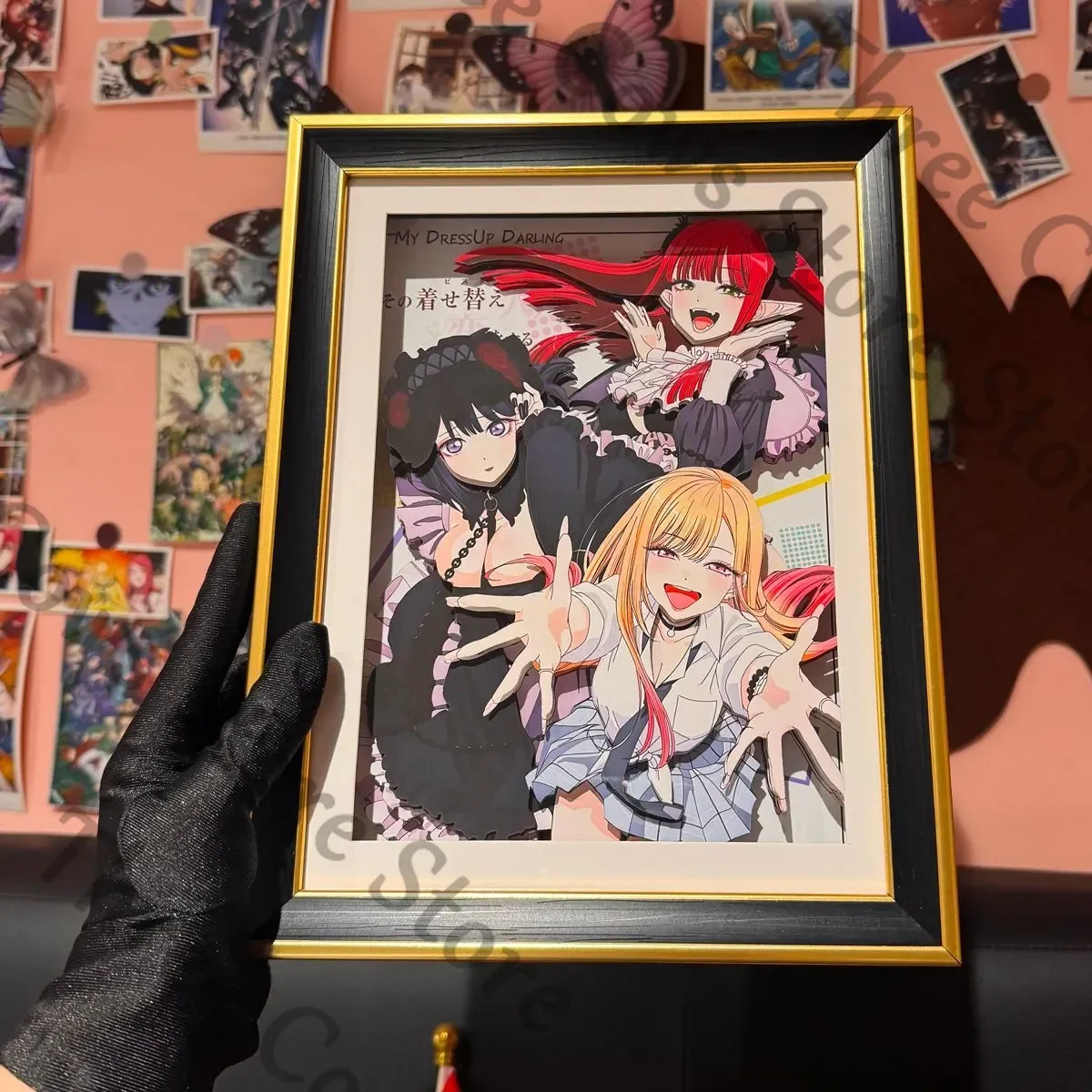 Anime My Dress-Up Darling Liz Ver. Kitagawa Marin Cosplay Stereograph Decorative Picture 3D Stereoscopic Painting Gift
Anime My Dress-Up Darling Liz Ver. Kitagawa Marin Cosplay Stereograph Decorative Picture 3D Stereoscopic Painting Gift