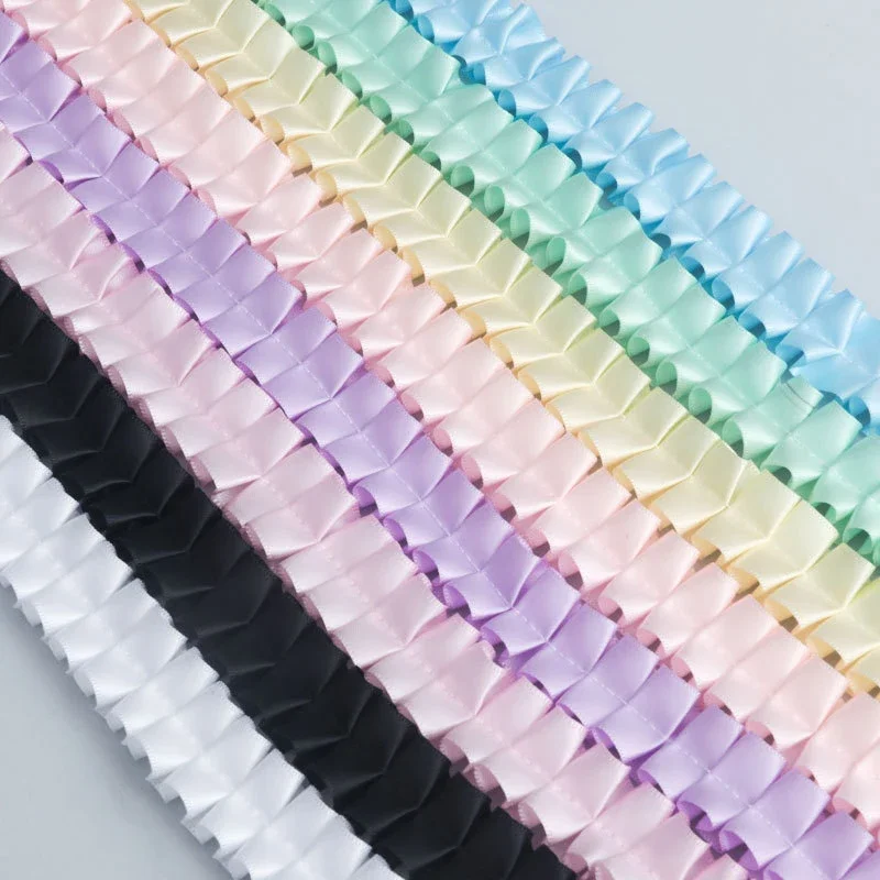 5 Yards 25mm Pleated Ruffle Lace Edge Trim Ribbon for DIY Dolls Dress Flower Decor Sewing Supplies Craft Fabric Accessories
5 Yards 25mm Pleated Ruffle Lace Edge Trim Ribbon for DIY Dolls Dress Flower Decor Sewing Supplies Craft Fabric Accessories