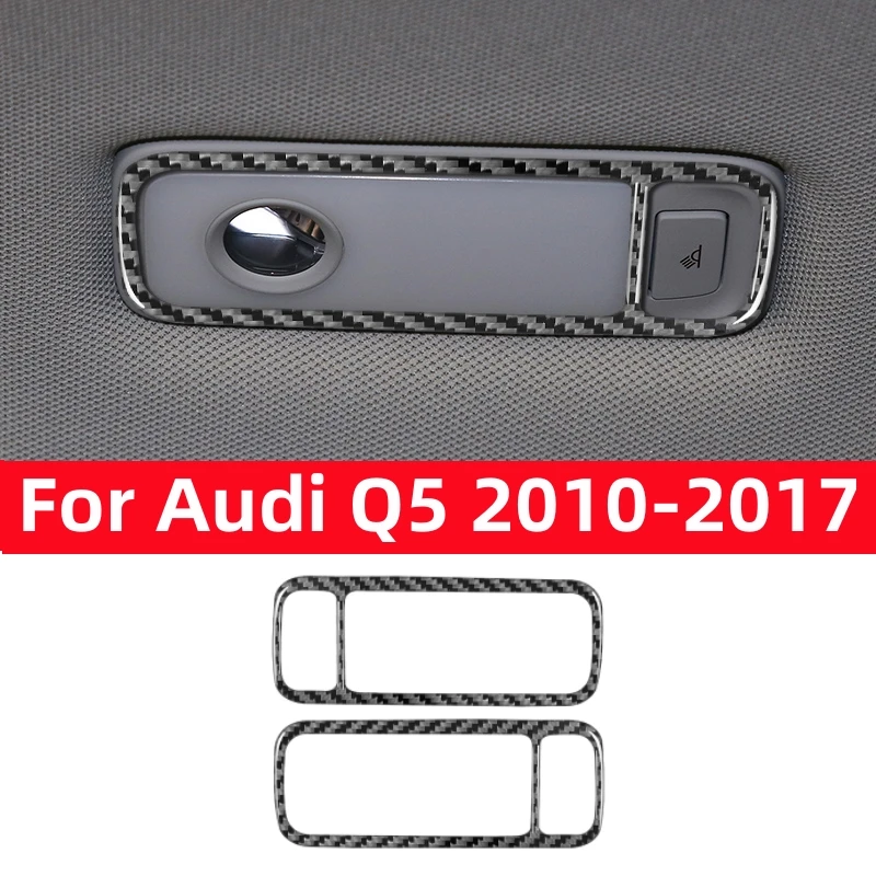 For Audi Q5 2010-2017 Accessories Carbon Fiber Modification Interior Car Rear Reading Light Trim Frame Decorative Cover Stickers
For Audi Q5 2010-2017 Accessories Carbon Fiber Modification Interior Car Rear Reading Light Trim Frame Decorative Cover Stickers