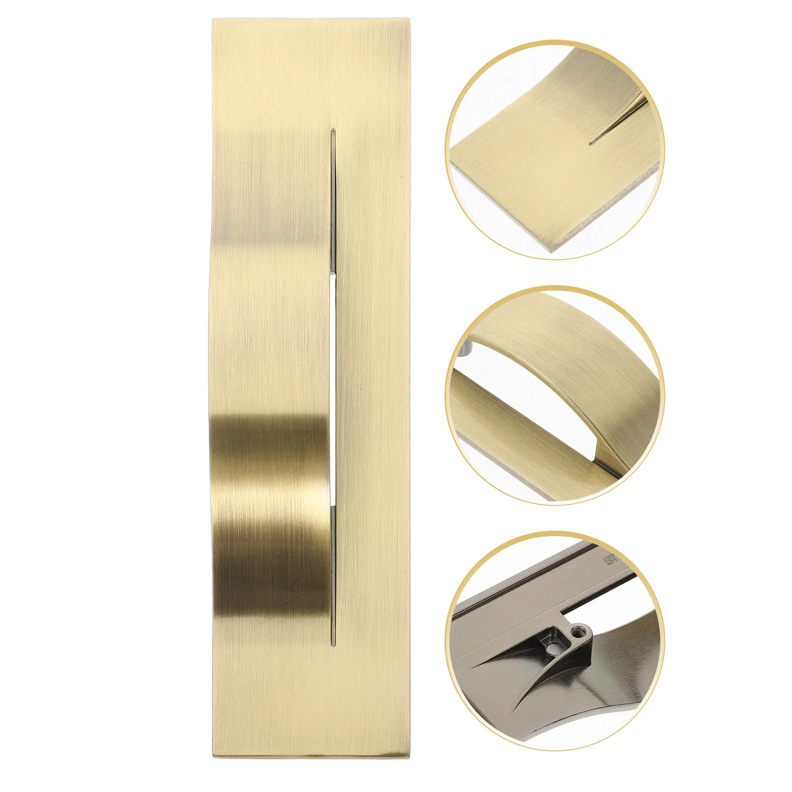 Light Luxury Invisible Door Handle Zinc Alloy Cabinet Pull Modern Kitchen Door Handles Cupboard Drawer Handles
Light Luxury Invisible Door Handle Zinc Alloy Cabinet Pull Modern Kitchen Door Handles Cupboard Drawer Handles