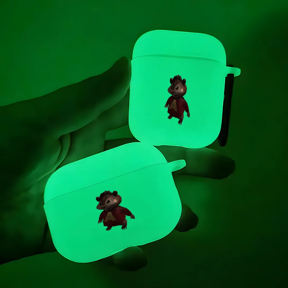 Funny Mouse Night Light Luminous Silicone Earbuds Case for AirPods 1/2/3/4 Earphone Case for AirPods Pro3/Pro2/Pro Soft Cover
Funny Mouse Night Light Luminous Silicone Earbuds Case for AirPods 1/2/3/4 Earphone Case for AirPods Pro3/Pro2/Pro Soft Cover