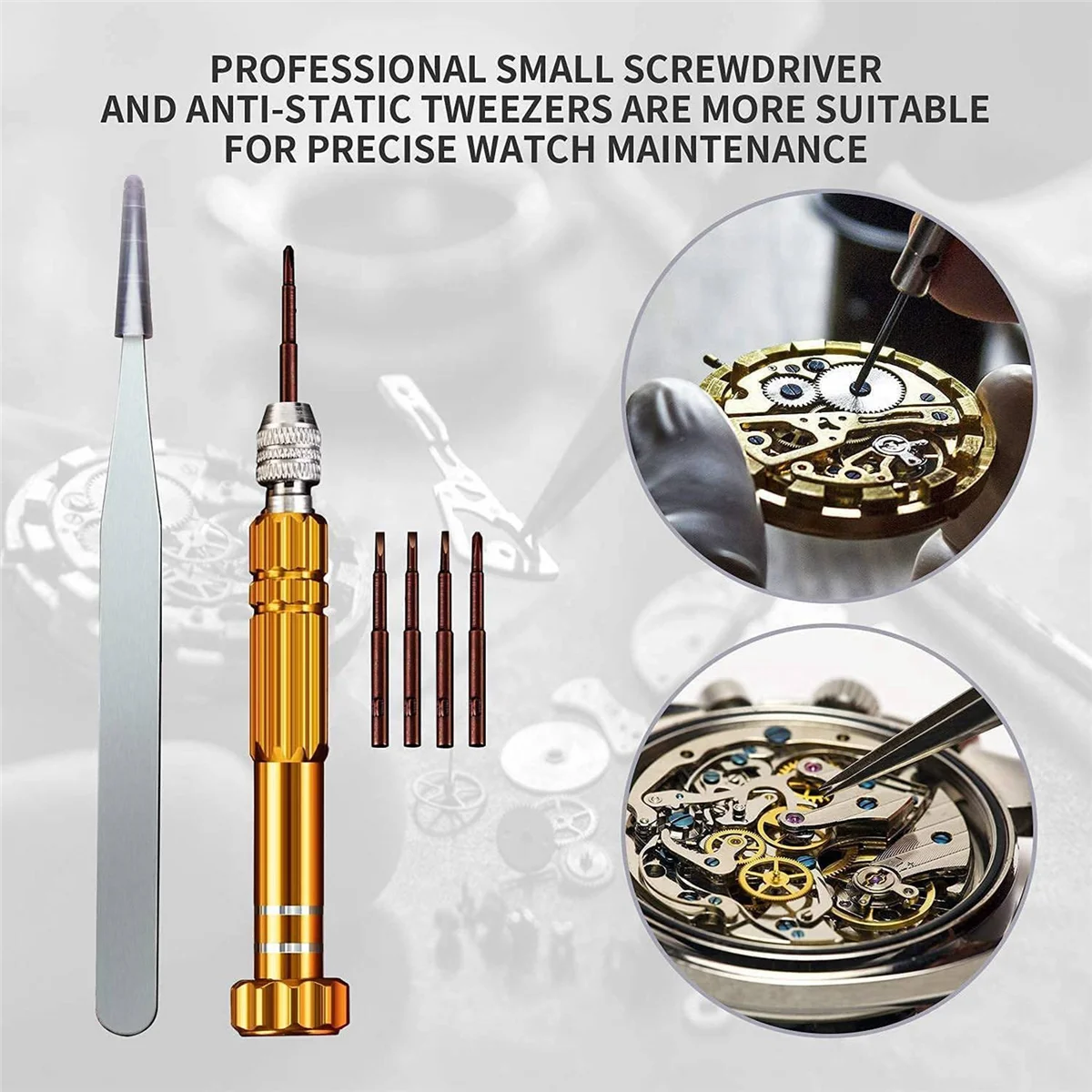 Shop Now Watch Repair Kit, 149 PCS Watch Battery Replacement Tool, Watch Band Repair Tool, Watch Spring Bar Tool Set
Shop Now Watch Repair Kit, 149 PCS Watch Battery Replacement Tool, Watch Band Repair Tool, Watch Spring Bar Tool Set
