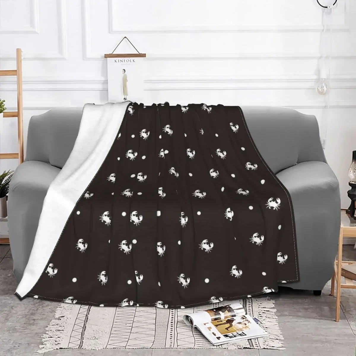 Crab Sea Animal Blanket Fleece Autumn/Winter Breathable Soft Throw Blanket for Bed Travel Bedspreads
Crab Sea Animal Blanket Fleece Autumn/Winter Breathable Soft Throw Blanket for Bed Travel Bedspreads