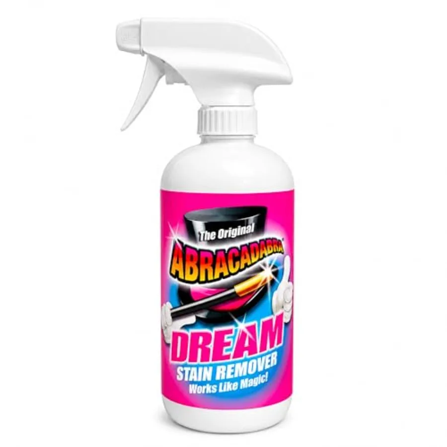 Abracadabra® Dream Stain Remover - 16oz Instant Stain Treatment for Fresh Spills and Set-In Stains, Kid and Pet Safe, Zero Blea
Abracadabra® Dream Stain Remover - 16oz Instant Stain Treatment for Fresh Spills and Set-In Stains, Kid and Pet Safe, Zero Blea