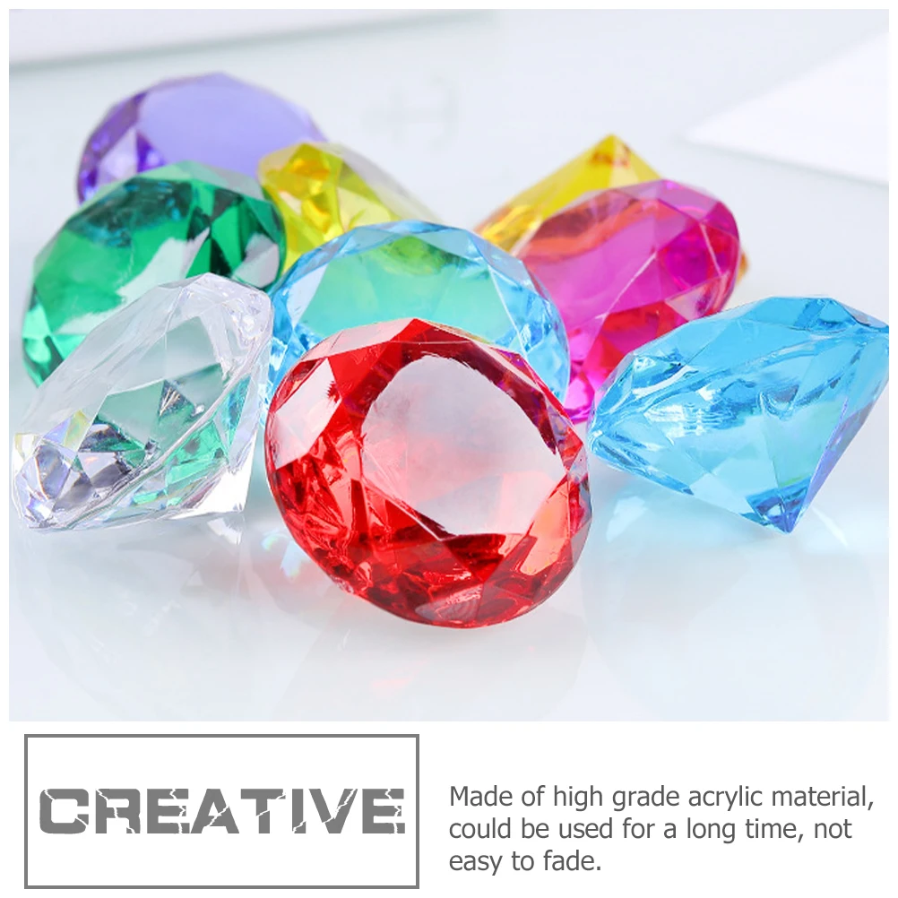60pcs Diving Gems Pool Toys Large Acrylic Gems Pirate Treasure Chest Summer Underwater Swimming Toys
60pcs Diving Gems Pool Toys Large Acrylic Gems Pirate Treasure Chest Summer Underwater Swimming Toys
