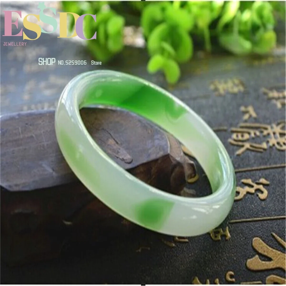 Женский браслет из натурального нефрита с широкими полосками в тонкую полоску, зеленый, оптовая продажа, простота, модные, индивидуальные, универсальные ювелирные изделия 
Женский браслет из натурального нефрита с широкими полосками в тонкую полоску, зеленый, оптовая продажа, простота, модные, индивидуальные, универсальные ювелирные изделия