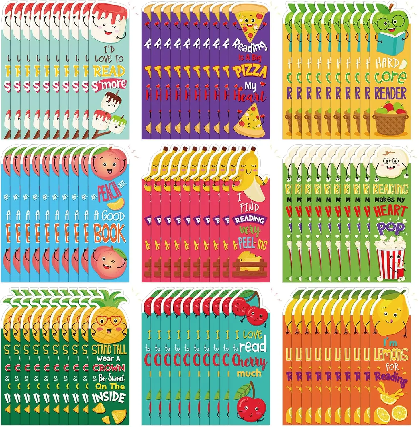 90 Scratch and Sniff Bookmarks Fruit Scented for Kids Classroom Rewards and Gifts
90 Scratch and Sniff Bookmarks Fruit Scented for Kids Classroom Rewards and Gifts