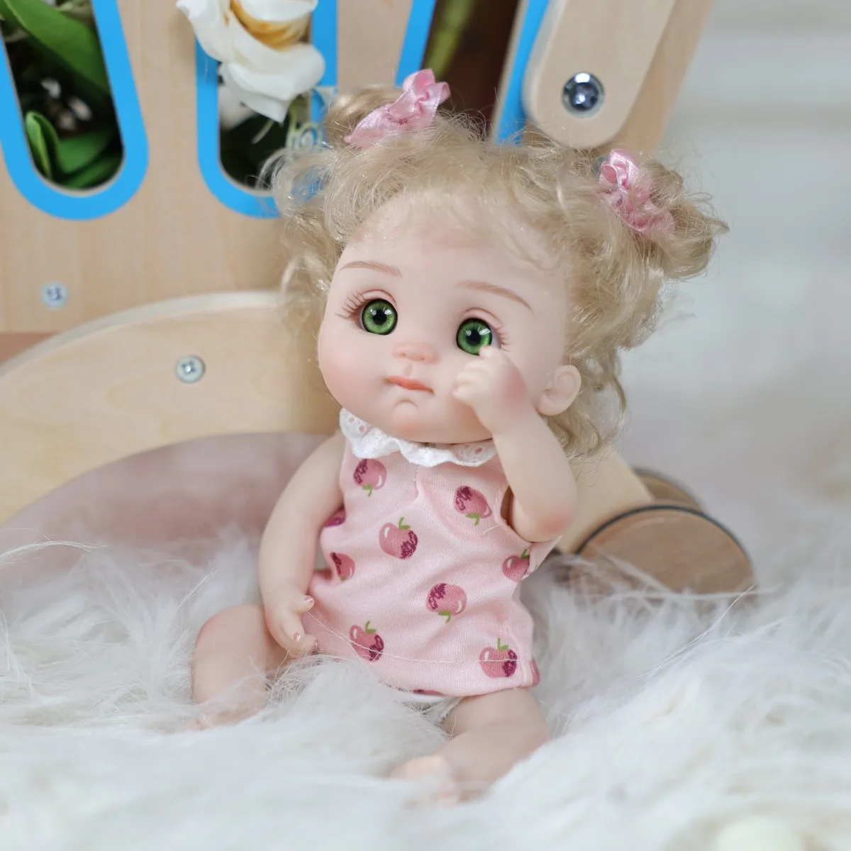 Original Cloveray 10-inch Kawaii Vinyl Girl Baby Reborn Doll Cute Realistic Full-Body Soft Vinyl Reborn Doll Collectibles Gifts
Original Cloveray 10-inch Kawaii Vinyl Girl Baby Reborn Doll Cute Realistic Full-Body Soft Vinyl Reborn Doll Collectibles Gifts
