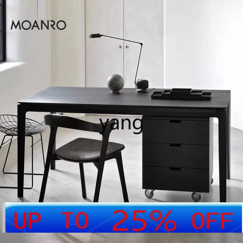 LH стол из цельного дерева, черный минималистичный роскошный компьютерный стол из итальянского дуба
LH стол из цельного дерева, черный минималистичный роскошный компьютерный стол из итальянского дуба