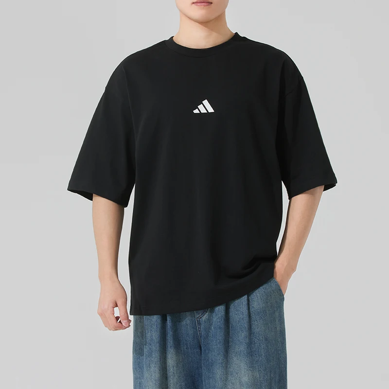 Adidas T-Shirt Men's Sportswear Fitness Training Running Exercise Soft Comfortable Breathable Short-Sleeved Top Jc5338
Adidas T-Shirt Men's Sportswear Fitness Training Running Exercise Soft Comfortable Breathable Short-Sleeved Top Jc5338