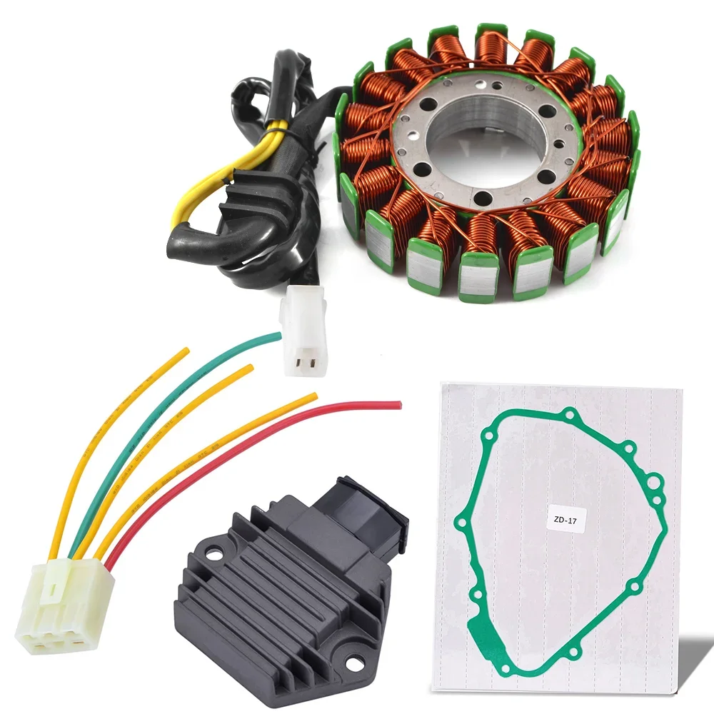 Stator Coil + Regulator Rectifier With Gasket For Honda CB600F Hornet 600 2003-2006 CB 600F 599 2004-2006
Stator Coil + Regulator Rectifier With Gasket For Honda CB600F Hornet 600 2003-2006 CB 600F 599 2004-2006