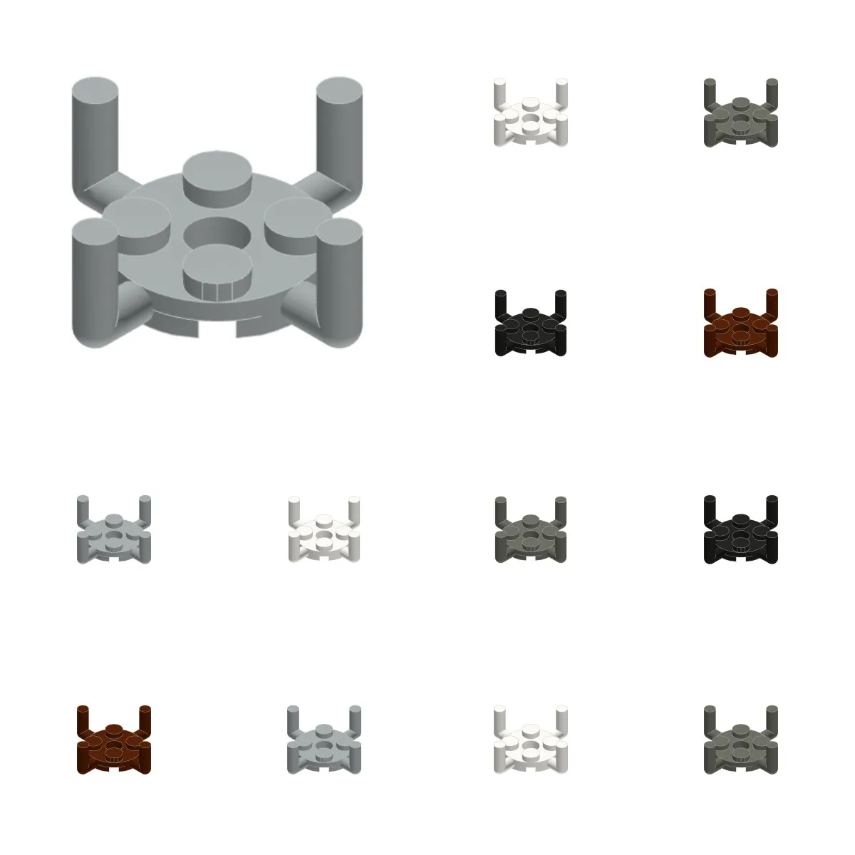 50 шт. MOC parti 98284 piastra rotonda 2x2 mattoni совместибил fai da te Assmble blocchi di particelle escrit Puzzle cervello
50 шт. MOC parti 98284 piastra rotonda 2x2 mattoni совместибил fai da te Assmble blocchi di particelle escrit Puzzle cervello