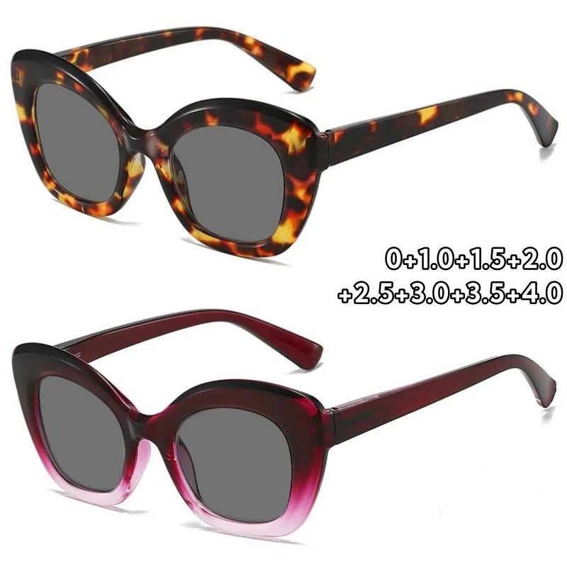 Personalized Thick Frame Reading Sunglasses Comfortable Vintage Exquisite Luxury Decorative Glasses UV Resistant 0 To -4.0
Personalized Thick Frame Reading Sunglasses Comfortable Vintage Exquisite Luxury Decorative Glasses UV Resistant 0 To -4.0