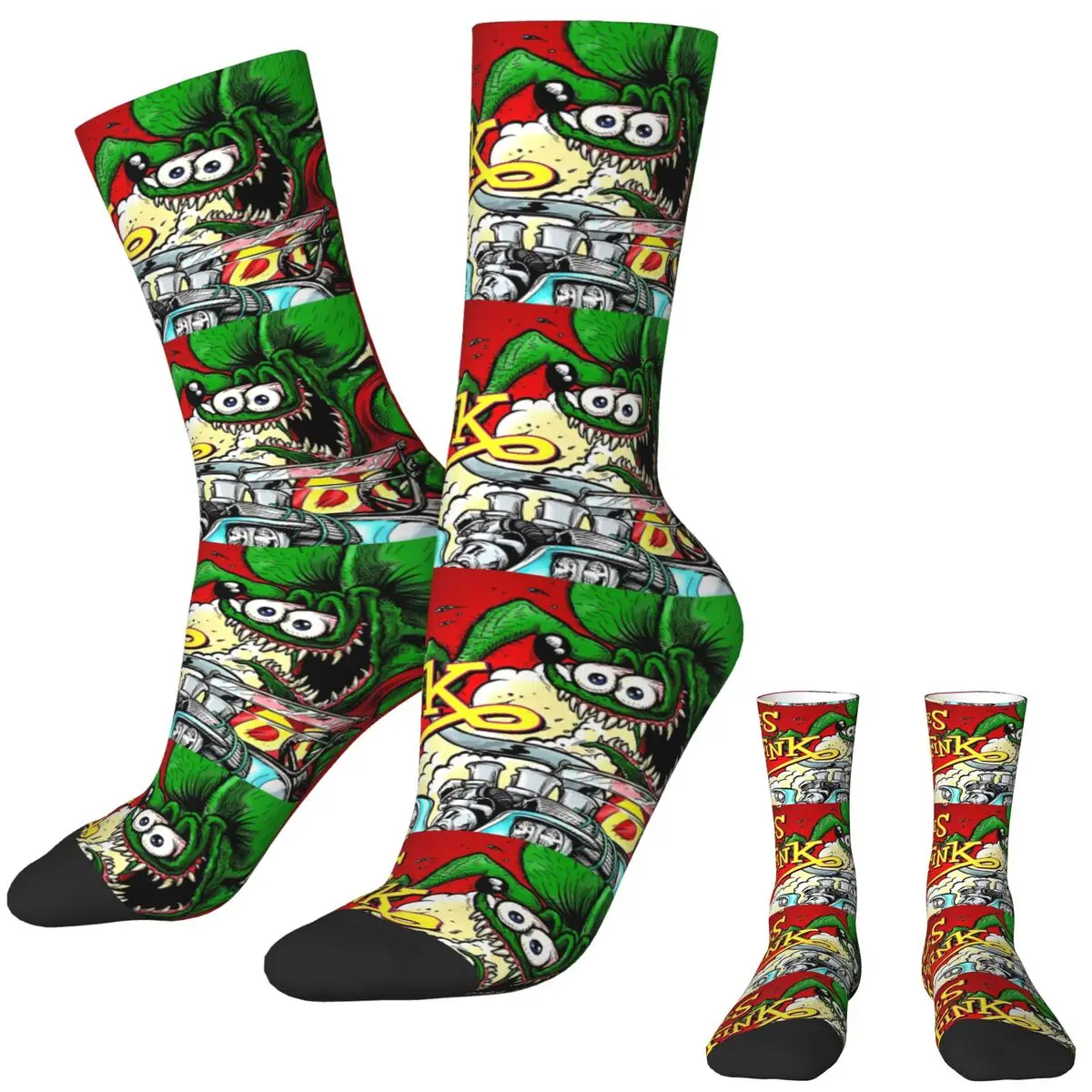 Носки Tales Of The Rat Fink, Модные осенние нескользящие носки на заказ, мужские уличные мягкие носки 
Носки Tales Of The Rat Fink, Модные осенние нескользящие носки на заказ, мужские уличные мягкие носки
