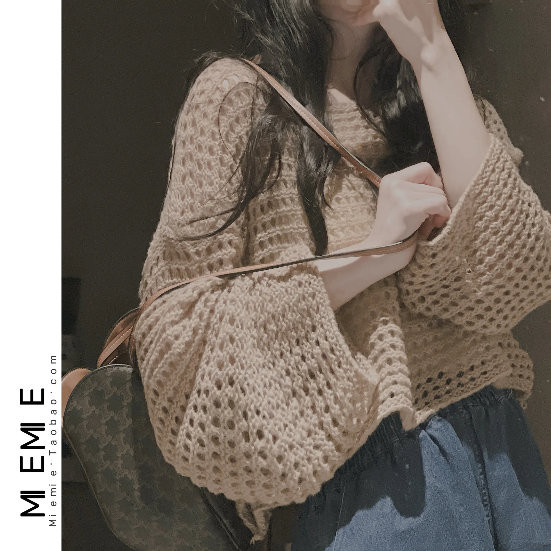 Sweet Style Knitted Sweater with Hollow out Design Long Sleeve Short Coat Open Front Design Autumn Winter Fashion Ladies Top
Sweet Style Knitted Sweater with Hollow out Design Long Sleeve Short Coat Open Front Design Autumn Winter Fashion Ladies Top