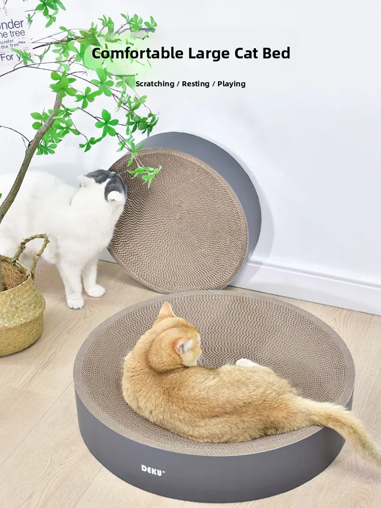 o Large Size Inteated Scratching Post Vertical Jute Column Toy Non-edding Wear-resistant Scratch Board
o Large Size Inteated Scratching Post Vertical Jute Column Toy Non-edding Wear-resistant Scratch Board