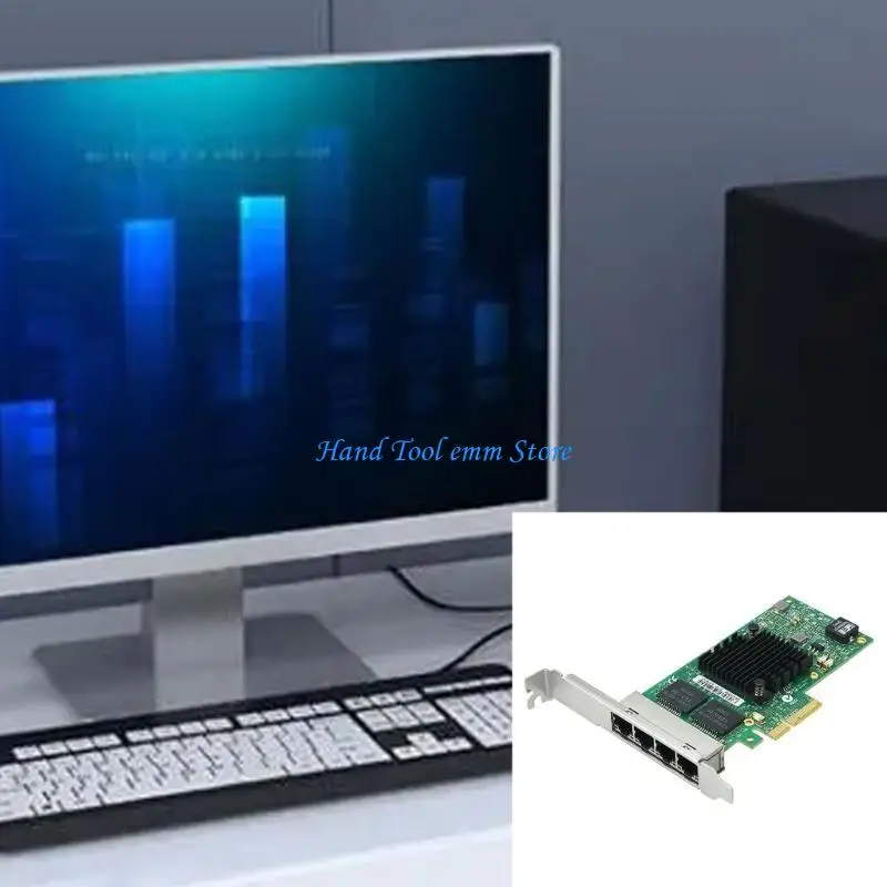 H37F for Intel I350-T4 4 Ports PCI-E Gigabit Card PCI Express Ethernet Adapter 1000Mbps Support for Windows 98se
H37F for Intel I350-T4 4 Ports PCI-E Gigabit Card PCI Express Ethernet Adapter 1000Mbps Support for Windows 98se