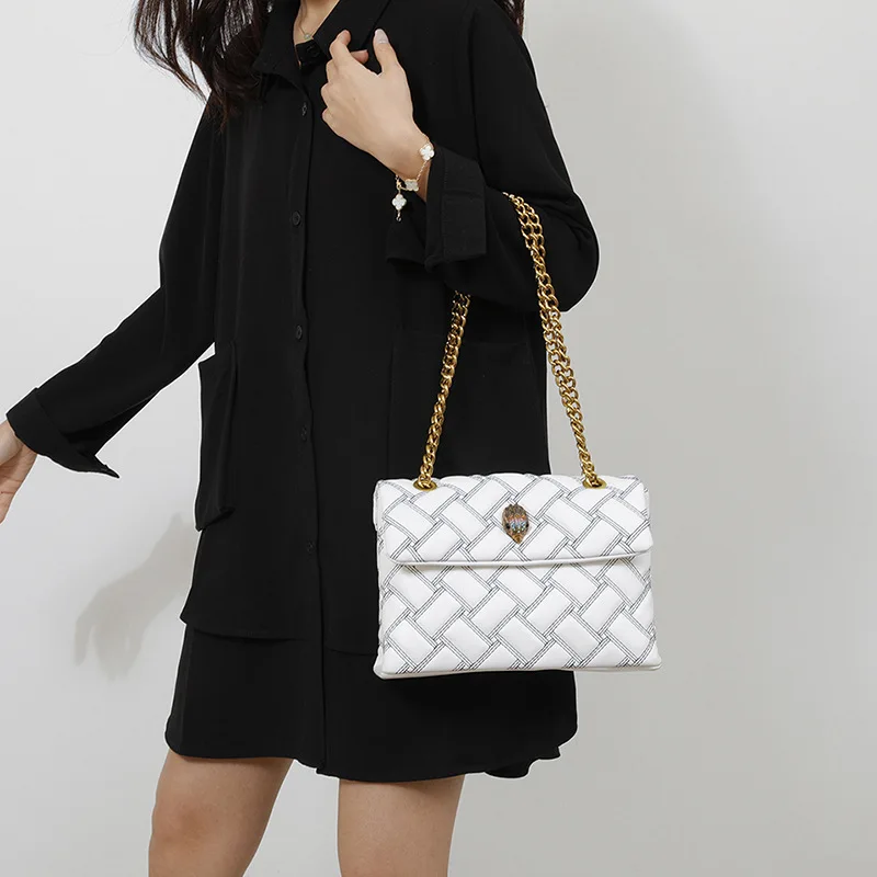 Новая стеганая цепочка через плечо | Модные универсальные высококачественные изысканные женские сумки-сумки
Новая стеганая цепочка через плечо | Модные универсальные высококачественные изысканные женские сумки-сумки