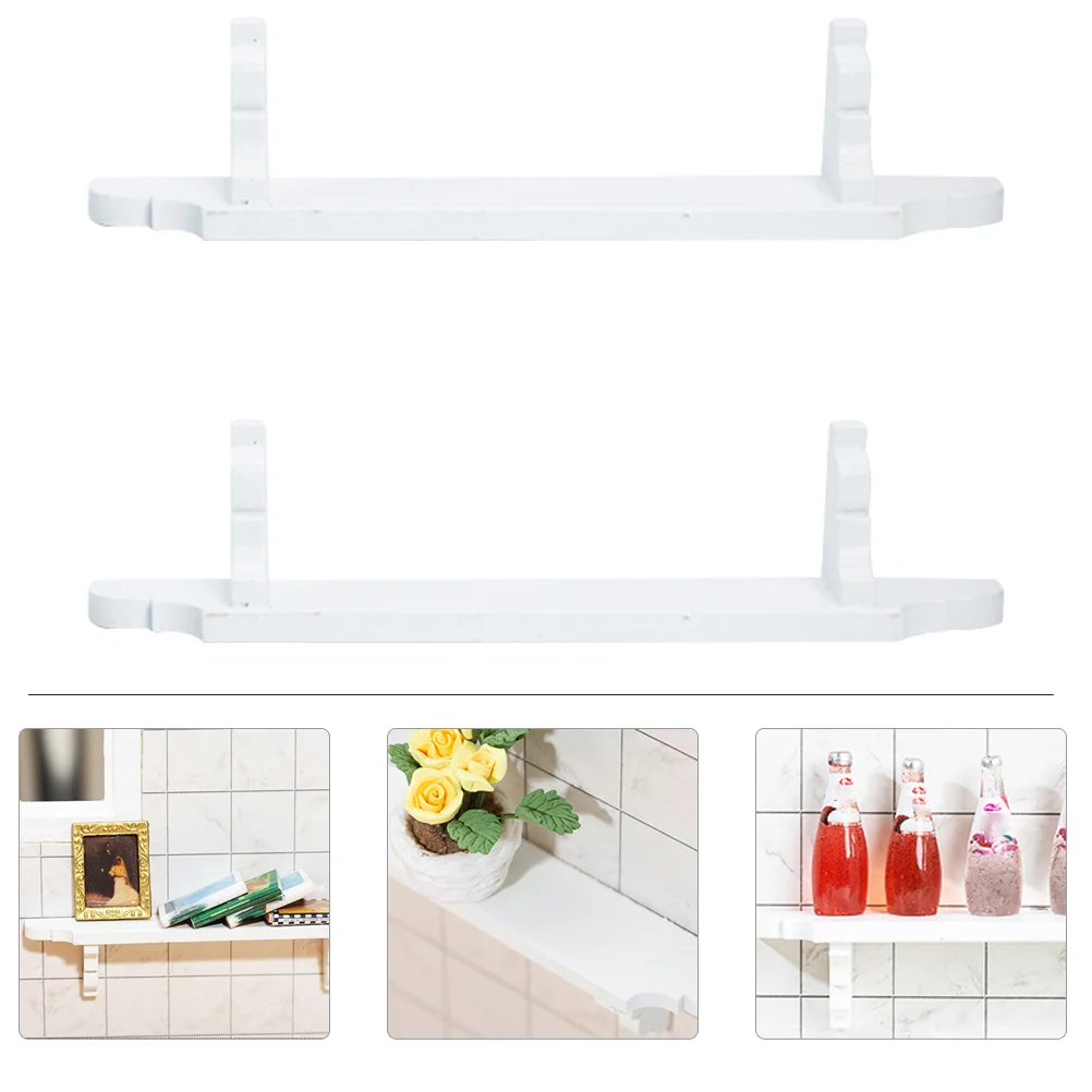 2 Pcs Mini Hanger Toy House Adornments Storage Holders Wooden Racks Props Accessories Decor Shelves Micro Scene
2 Pcs Mini Hanger Toy House Adornments Storage Holders Wooden Racks Props Accessories Decor Shelves Micro Scene