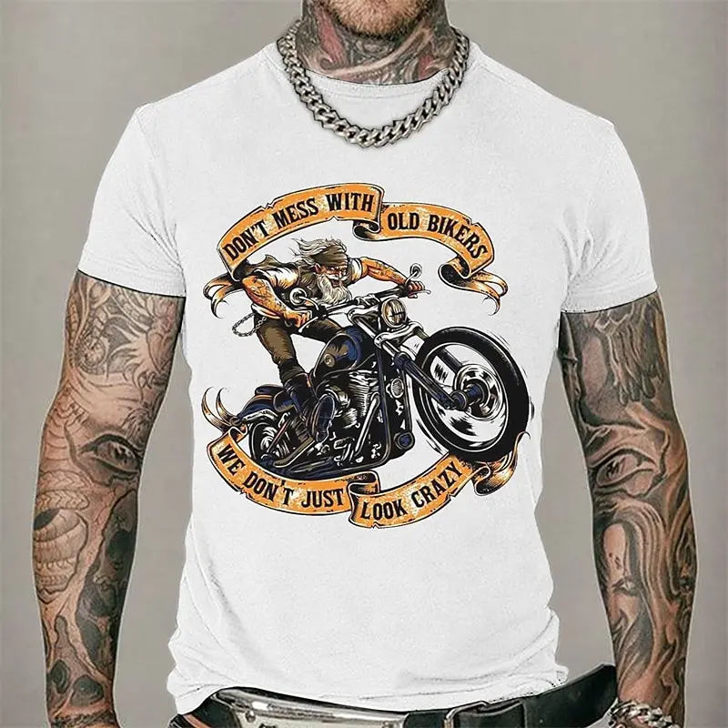 Retro Motorcycle Pattern Men's T-Shirt 3D Printed Vintage Style Creative Design Short Sleeve Top Summer Daily Casual O-Neck Tees
Retro Motorcycle Pattern Men's T-Shirt 3D Printed Vintage Style Creative Design Short Sleeve Top Summer Daily Casual O-Neck Tees