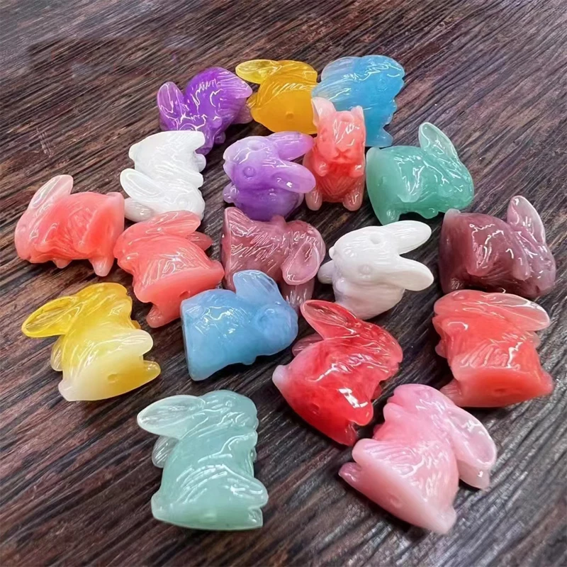 10pcs 17x16mm Rabbit Shape Synthetic Coral Beads Loose Spacer Cute Animal Artificial Coral Bead For Jewelry Making DIY Bracelet
10pcs 17x16mm Rabbit Shape Synthetic Coral Beads Loose Spacer Cute Animal Artificial Coral Bead For Jewelry Making DIY Bracelet