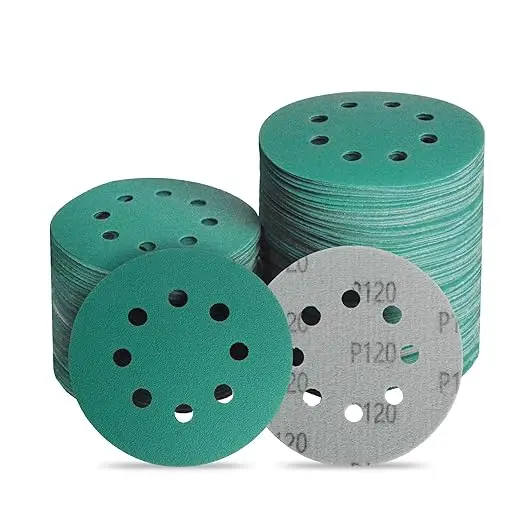 10Pcs 5 Inch 125MM 8 Holes Wet Dry Sanding Discs 60~2000 Grits Hook and Loop Polyester Film Sandpaper for Random Orbital Sander
10Pcs 5 Inch 125MM 8 Holes Wet Dry Sanding Discs 60~2000 Grits Hook and Loop Polyester Film Sandpaper for Random Orbital Sander