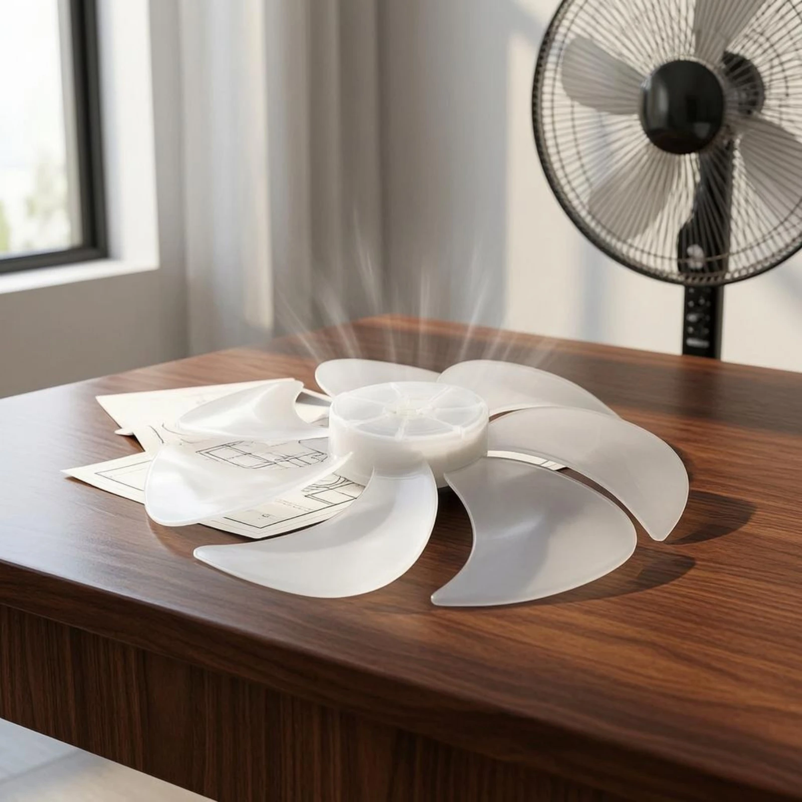 Transparent Plastic Fan Blade Center Hole 12 Inch Fan Blade
Transparent Plastic Fan Blade Center Hole 12 Inch Fan Blade