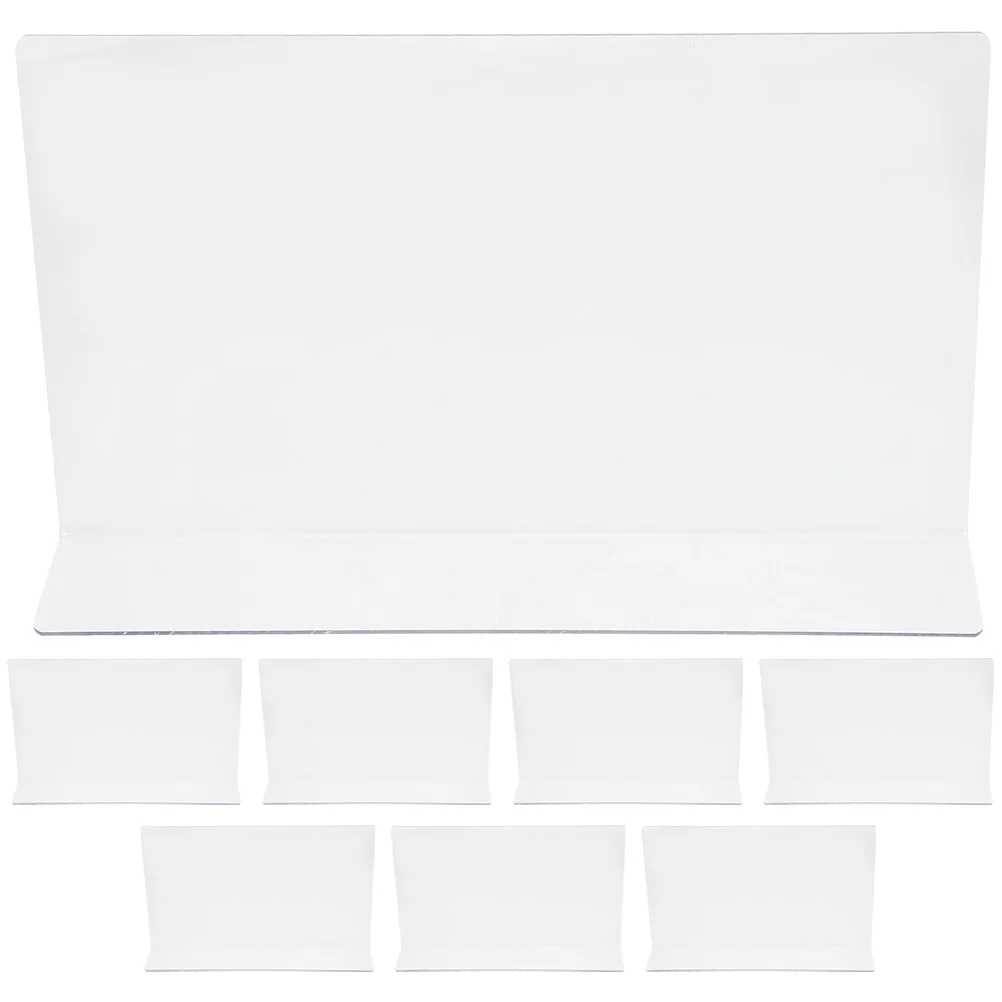 8 Pcs Kitchen Display Card Partition Plate Office Shelves Shelf Dividers for Wood Greeting Organiser
8 Pcs Kitchen Display Card Partition Plate Office Shelves Shelf Dividers for Wood Greeting Organiser